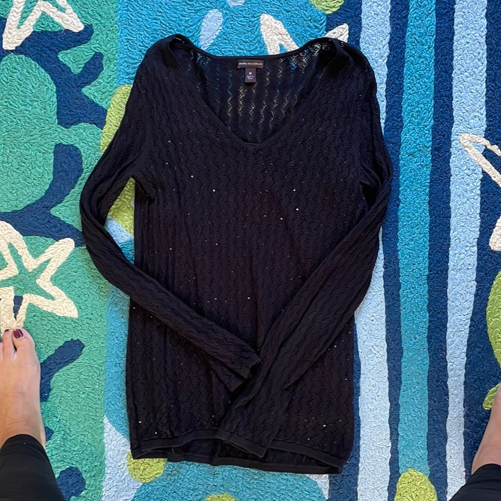 Black Sequin sweater